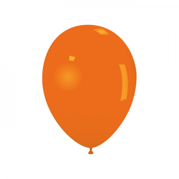 Latex ballonnen Oranje 35cm 50 st.