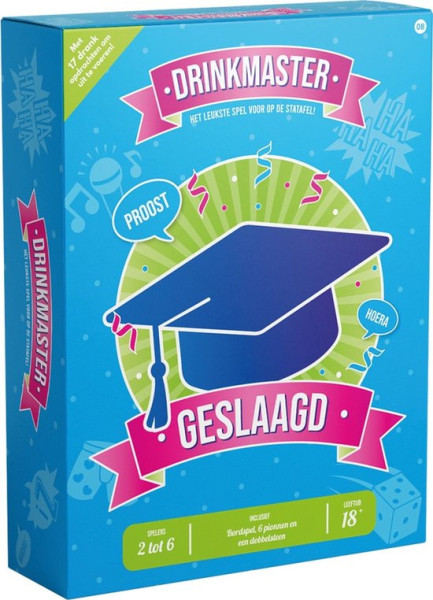 Drinkmaster spel – Geslaagd