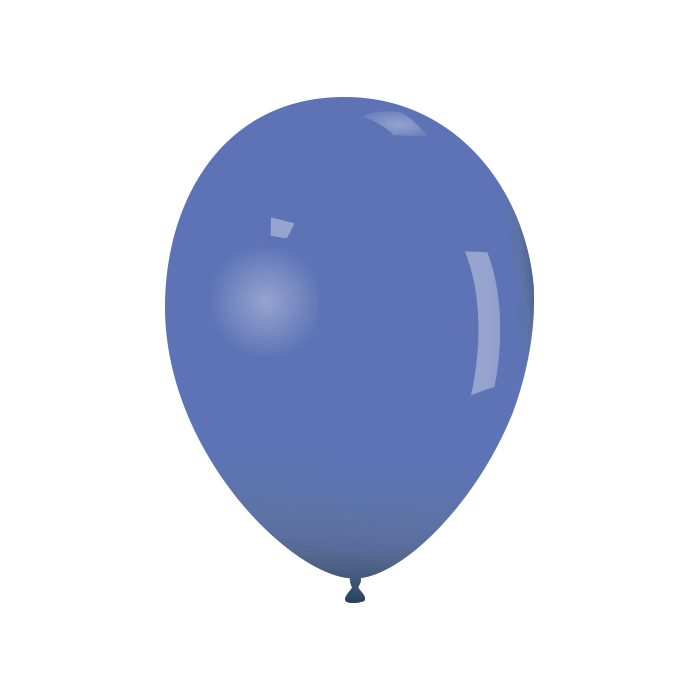 Latex ballonnen pastel 26 cm 100 st. - Periwinkle