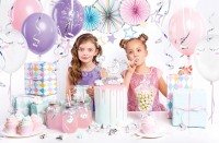Decoratie feest box unicorn birthday
