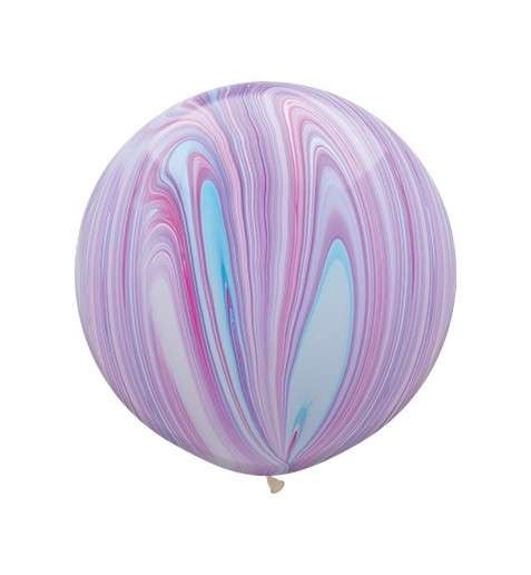 Latex ballonnen SuperAgate 75 cm 1 st.