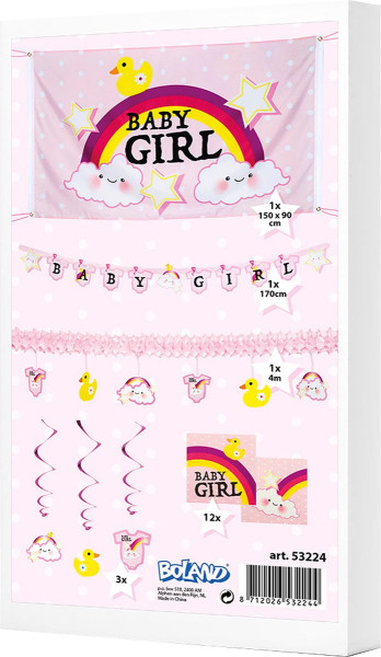 Versieringspakket Baby girl
