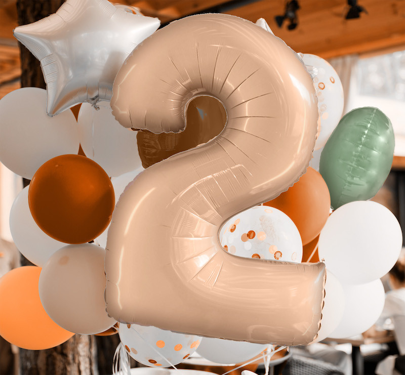 Heliumballonnen 3 jaar bestellen - Zorg voor Party online feestartikelen en  ballondecoraties