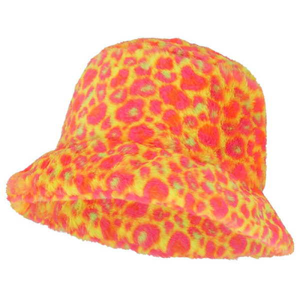 Party Bucket Hoed Bont Fluor Multi