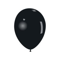 Latex ballonnen 35cm 100 st. Zwart