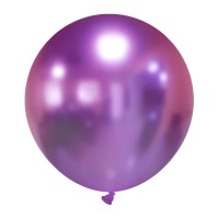 Latex ballon Titanium (60 cm) Paars