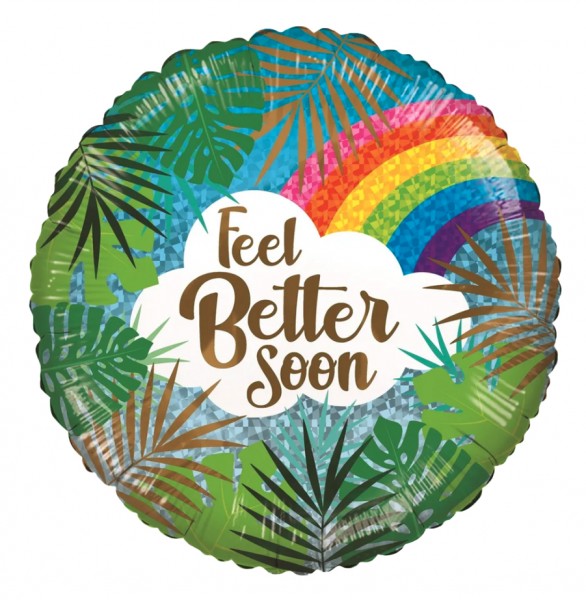 Folie ballon ECO feel better soon 46cm