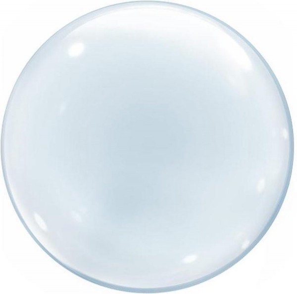 Ballon Bubble 61cm Transparant