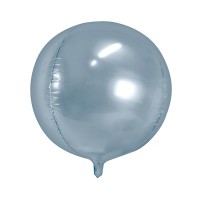 Folieballon bal (40cm) Zilver