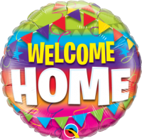 Folieballon ''Welcome Home'' rond (46cm)