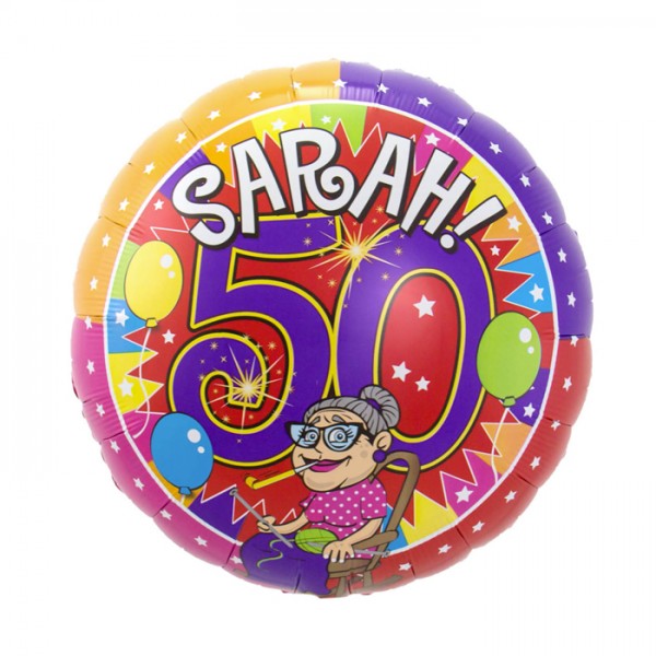 Folie ballon Sarah 46cm