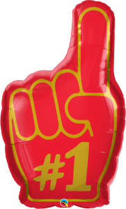 Folieballon #1 hand (94cm)