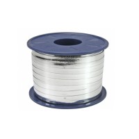 Cadeau lint 5mm 250 m Zilver Metallic