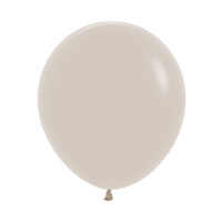 Latex ballon fashion Sempertex 18 inch 25 st White sand