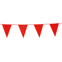 Slinger vlaggenlijn 10 m Rood