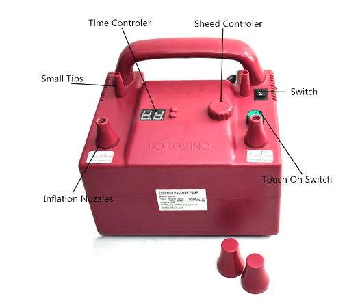 Elektrische ballonnen pomp + Timer 800W