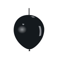 Link-o-Loons Latex ballonnen 32 cm 25 st. Zwart