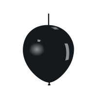Link-o-Loons Latex ballonnen 32 cm 25 st. Zwart