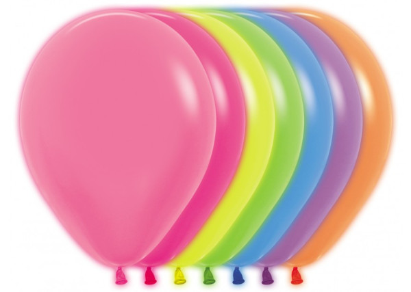 Latex Ballonnen Neon 30cm 50st.