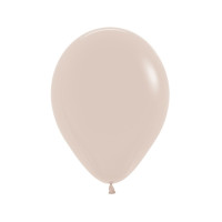 Latex ballon fashion Sempertex 5 inch 50 st White sand