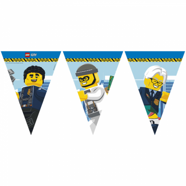 Slinger vlaggenlijn Lego City