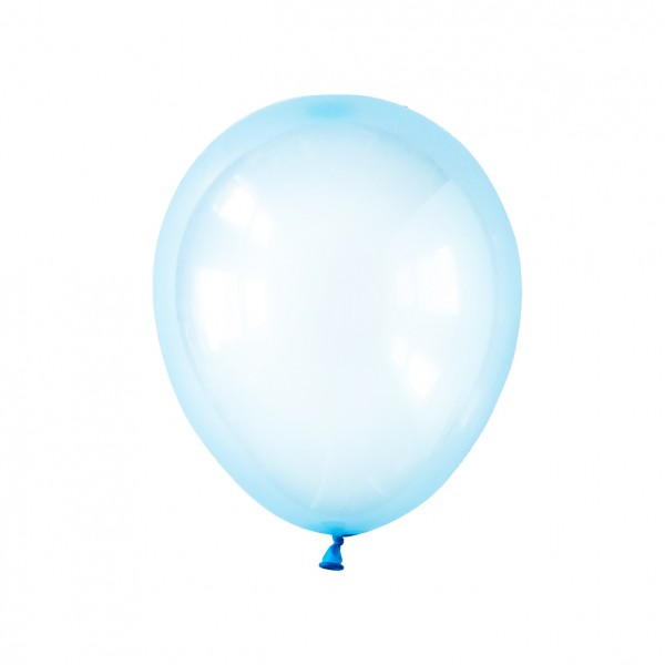 Latex ballonnen clear 12 cm 100st.