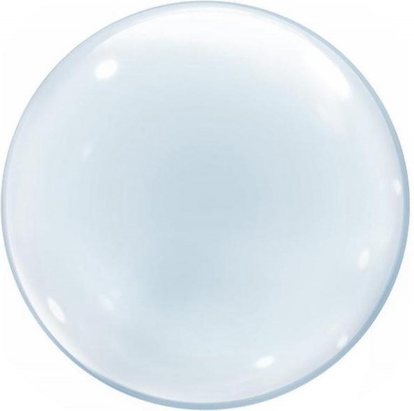 Ballon Bubble 46cm Transparant