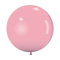Latex ballon pastel (80 cm) Baby Roze