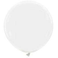 Latex ballon premium 90 cm 1 st. - Wit