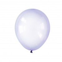 Latex ballonnen clear 12 cm 100st. Paars