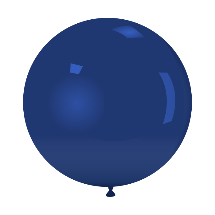 Latex ballonnen 48 cm 50 st. - Donker Blauw