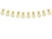Papieren slinger Ananas 2m