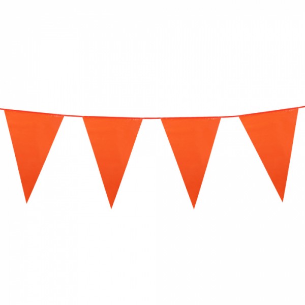 Slinger vlaggenlijn 25 m - Oranje