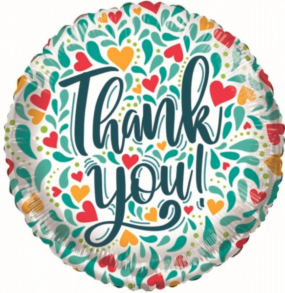 Folie ballon ECO thank you 46cm