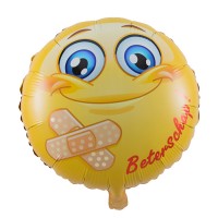 Folie ballon Smiley Beterschap 46cm