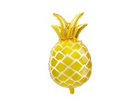 Folie ballon Ananas goud 38x63cm