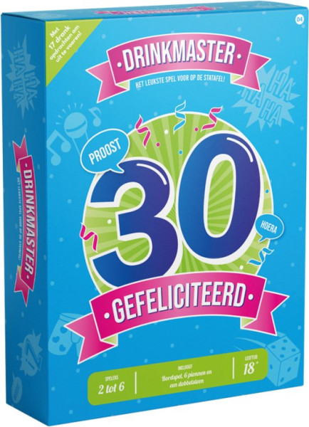 Drinkmaster spel - 30 jaar