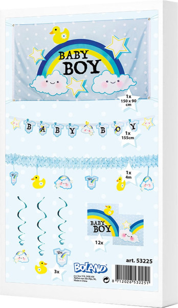 Versieringspakket Baby boy