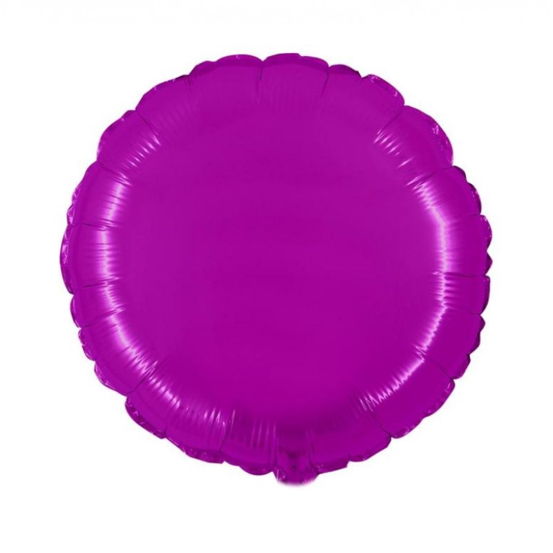 Folieballon Rond 46 cm - Violet