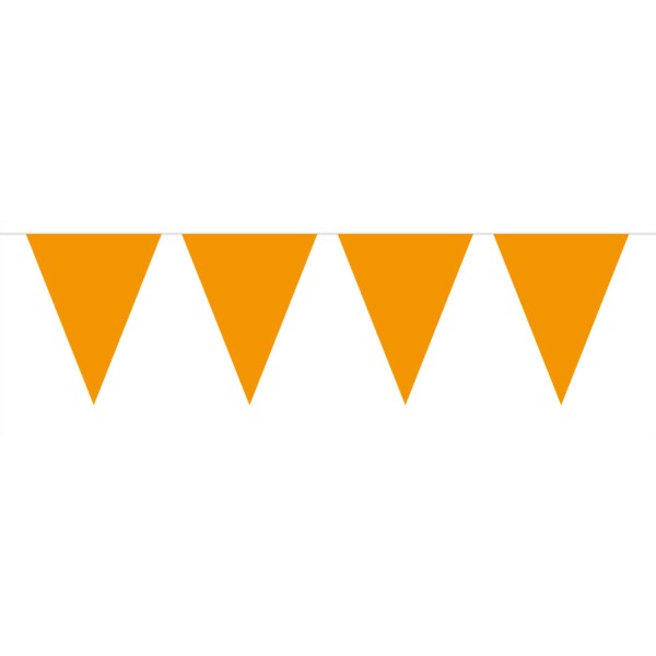 Slinger XL vlaggen 10 m - oranje