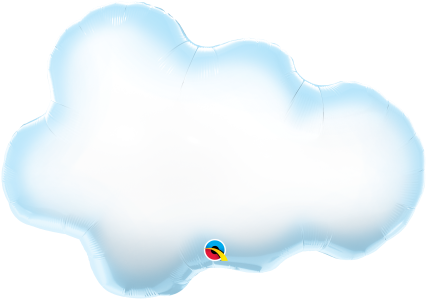 Folieballon wolk (76 cm)