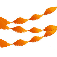 Crepe garland slinger 6 m 1st. Oranje