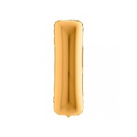 Folieballon letter I 100 cm Folieballon letter I 100 cm