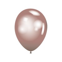 Latex ballonnen Titanium 30 cm 25st. Rosé Goud