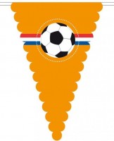 Slinger XL vlaggenlijn 8 m - oranje voetbal