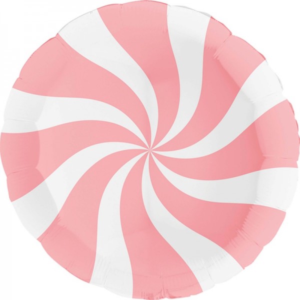 Folieballon rond candy snoep 34 cm