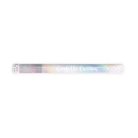 Confetti cannon iridescent (60 cm)