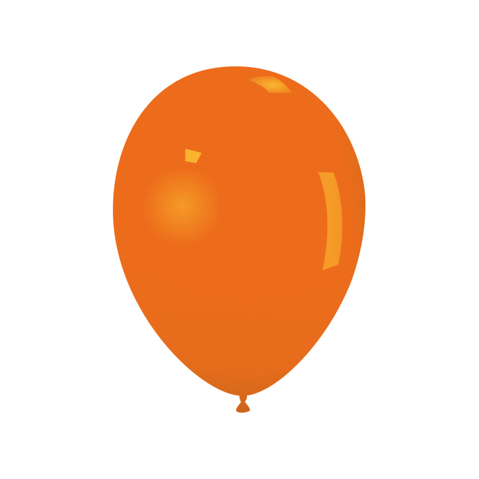 Latex ballonnen 35cm 100 st. - Oranje