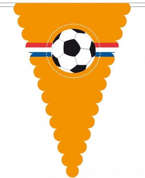Slinger XL vlaggenlijn 8 m - oranje voetbal