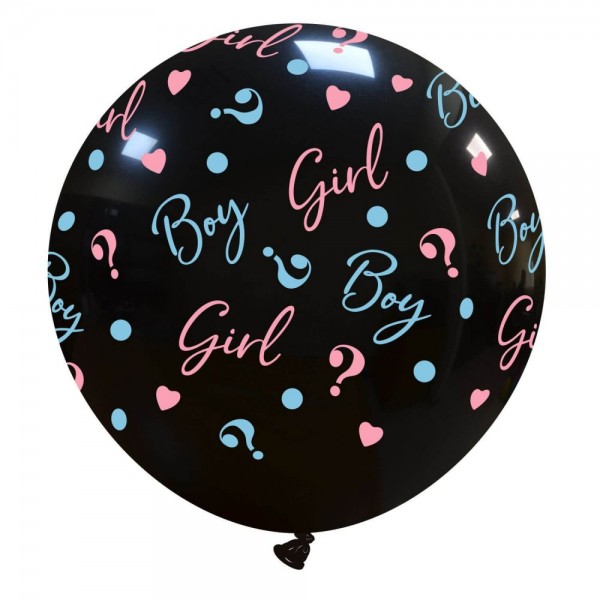 Latex Ballon Boy Girl gender reveal (60 cm)